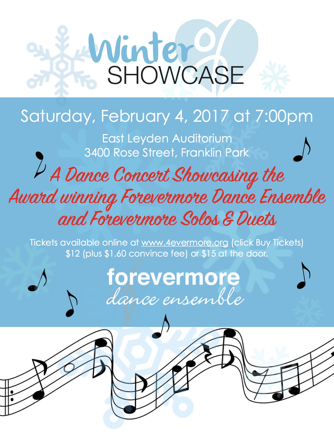 Tickets go on sale January 15 through TutuTix and will be available on our website click here .
