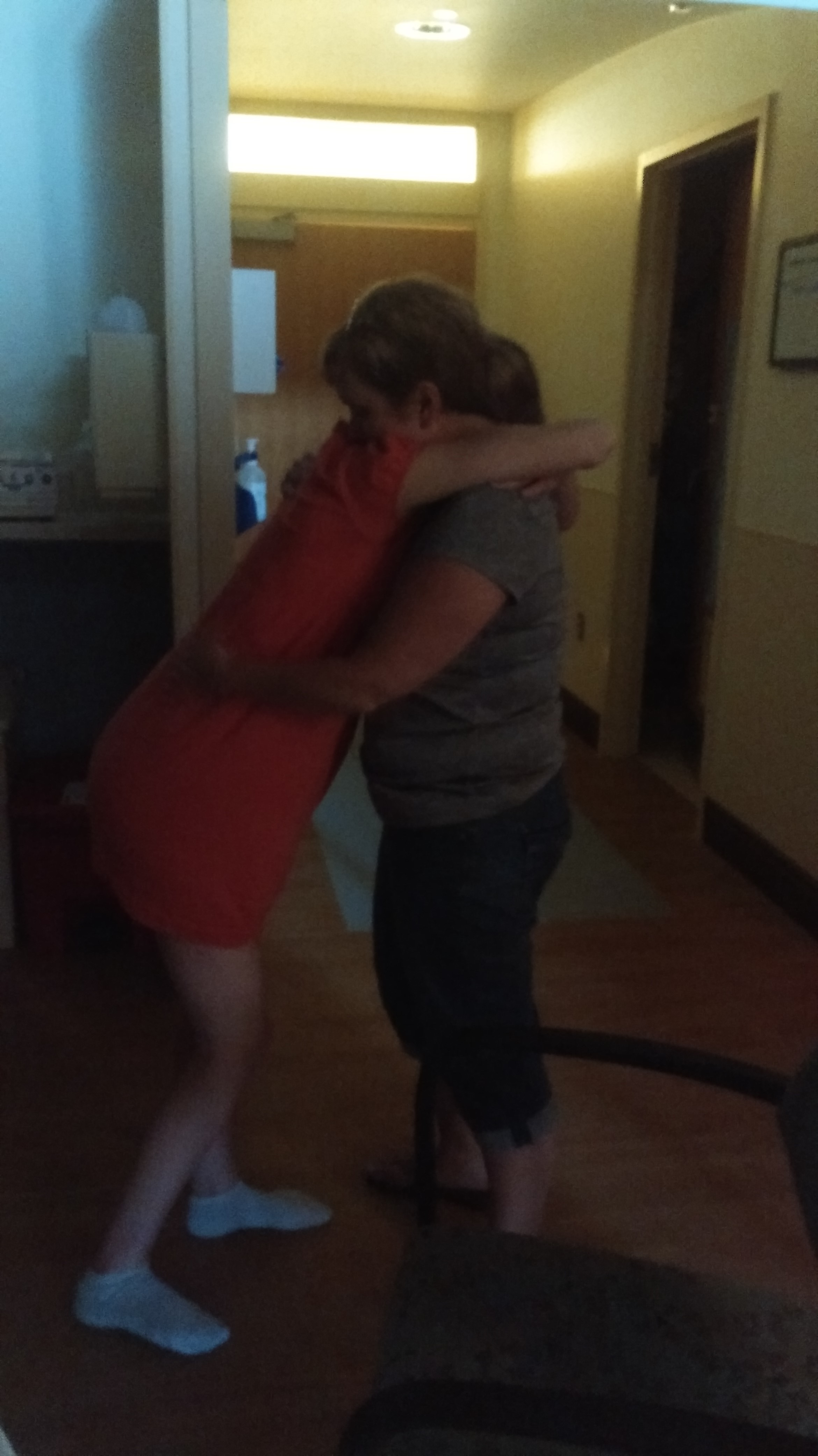 mary ellen and meghan. Mary ellen was the most fantastic support for meghan. she should be a doula.