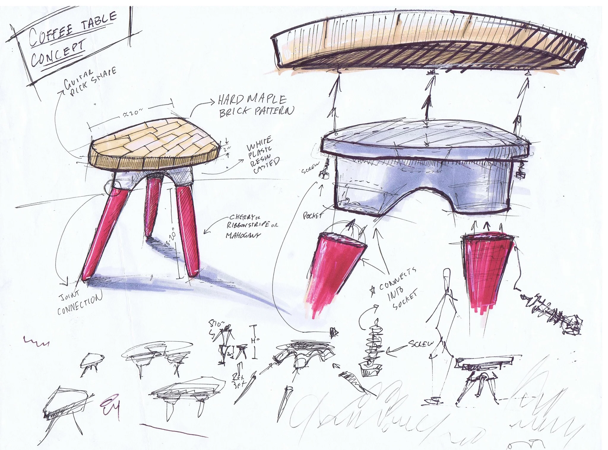 ST-01 SKETCH IDEATIONS