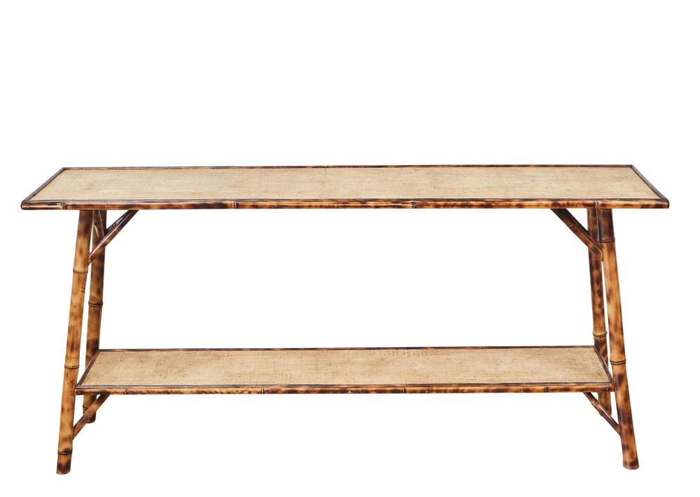Jw Custom Line Bamboo Console Sofa Back Table Jefferson West Inc Jw Custom Line Bamboo Console Sofa Back, Jefferson Console Table