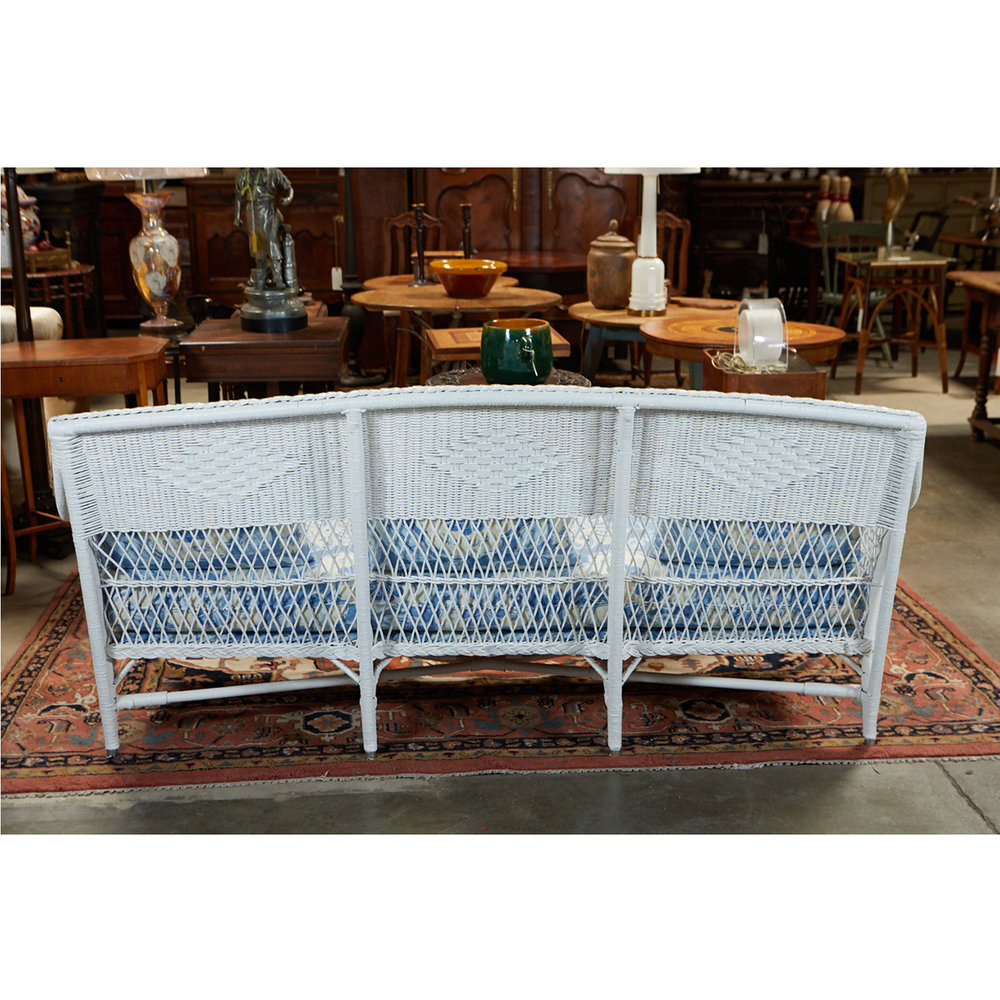 Bar Harbor Wicker Sofa Jefferson