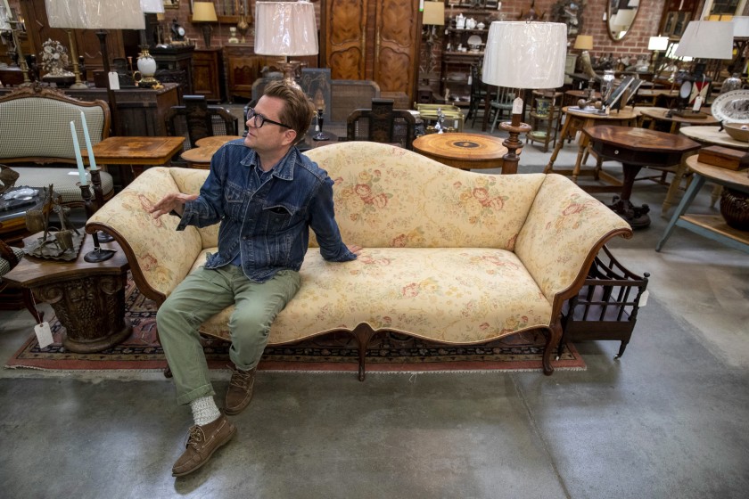 Nathan Turner on a recent shopping trip featured in the Los Angeles Times.
