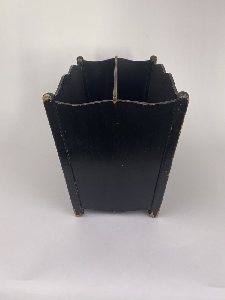 Floral Painted Wood Magazine Rack — Jefferson West, Inc.