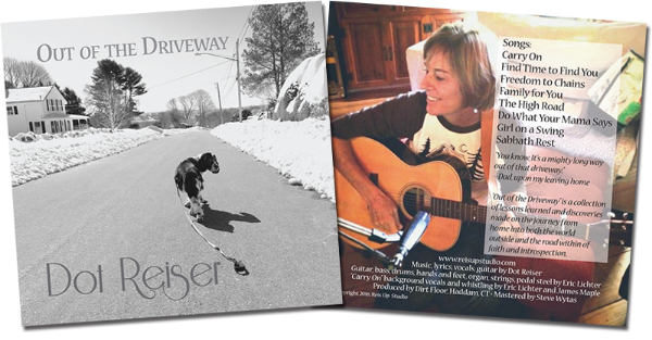Here is my first album of songs, Out of the Driveway: