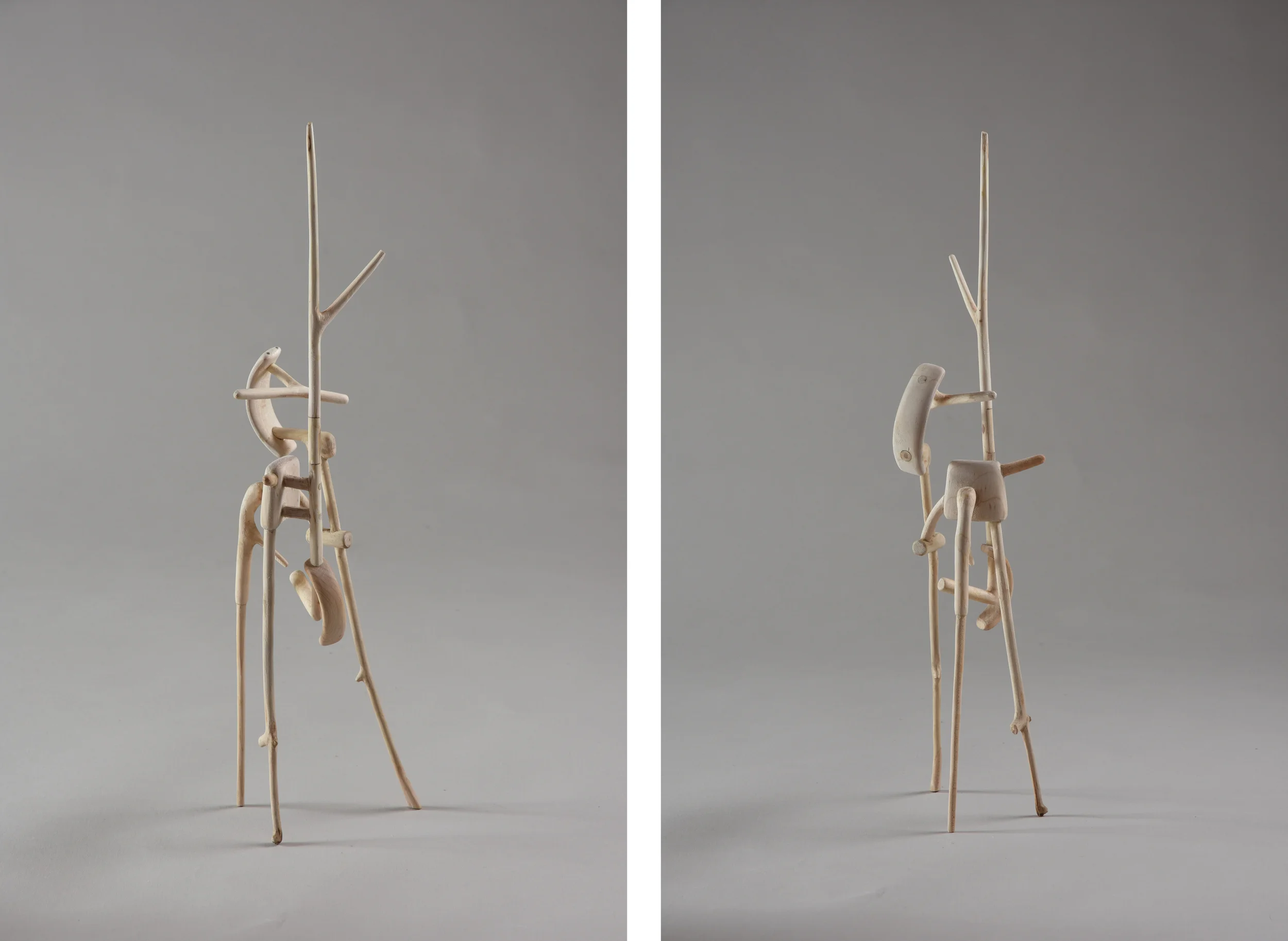 Tripod III, 15 inches, maple, 2015