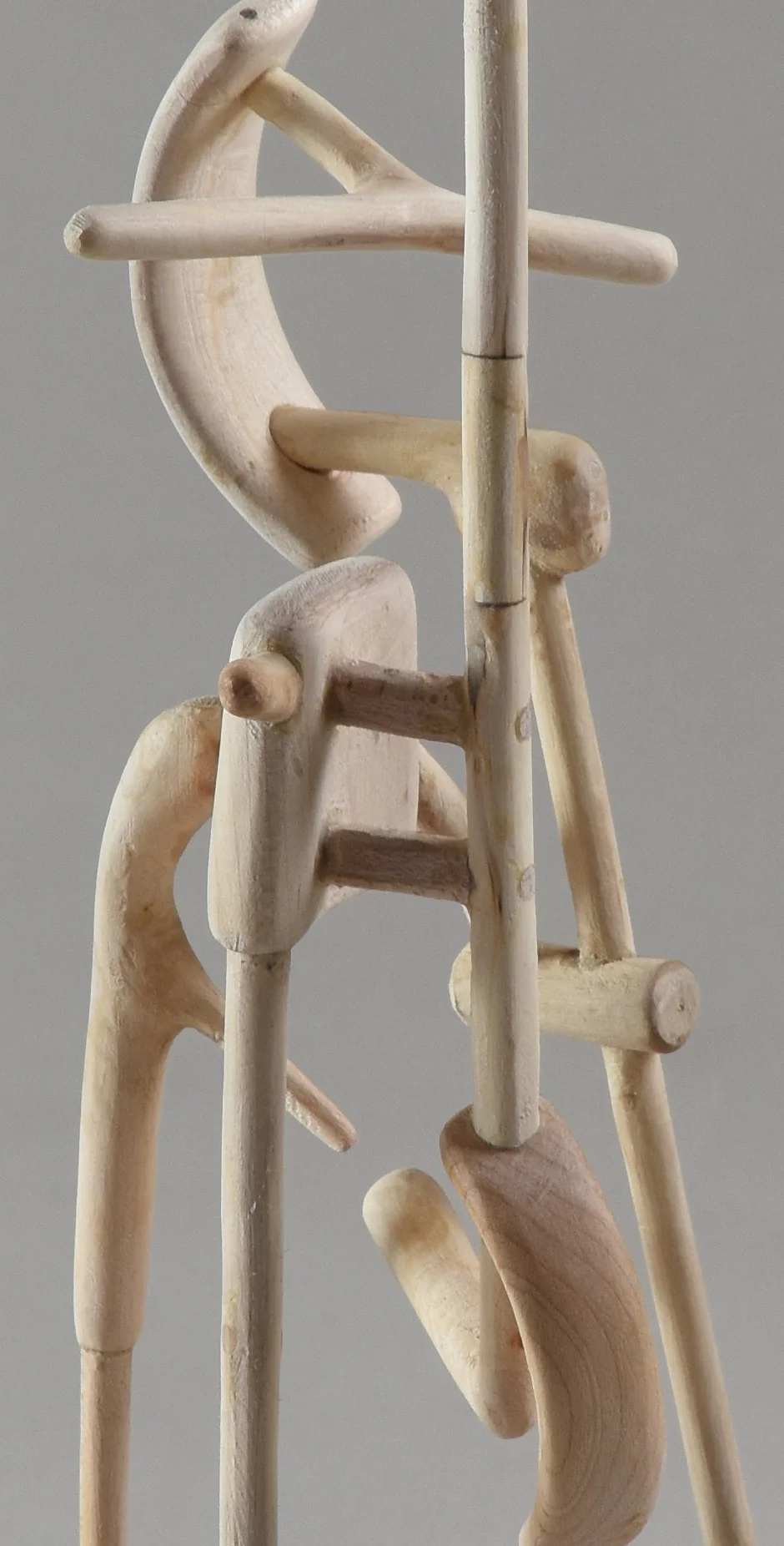 Tripod III, DETAIL, maple, 2015