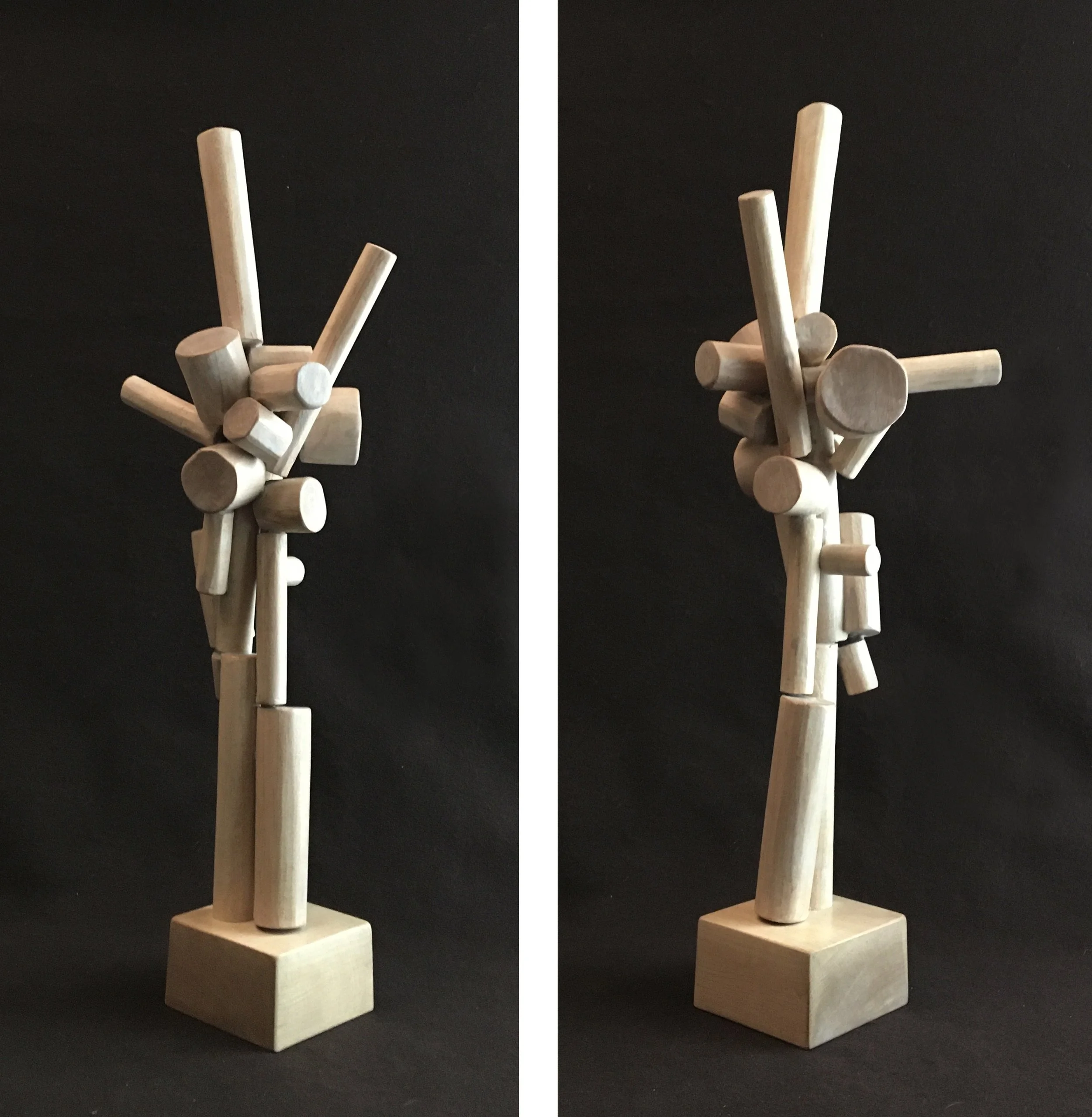 Dismas 21 × 7 × 7 inches, maple, 2024