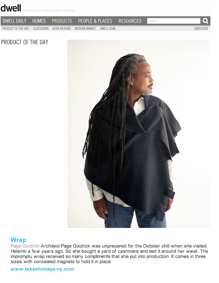 <html>Dwell<p>Product of The Day - Wrap</html>