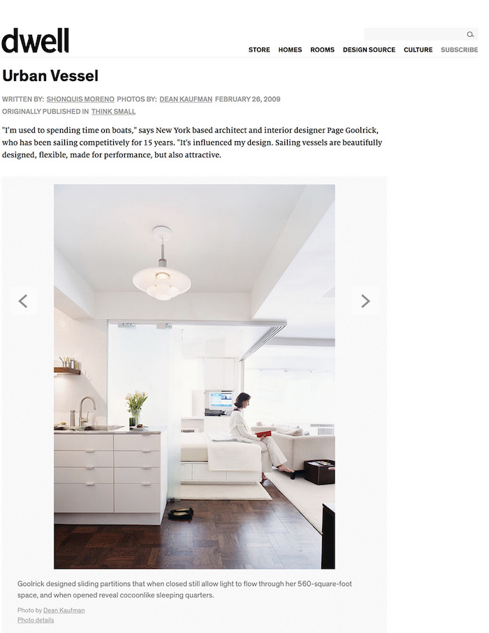 <html>Dwell<p>Urban Vessel</html>