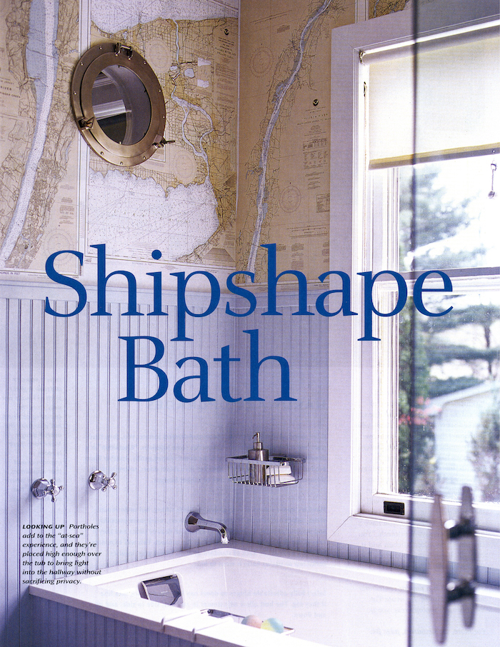 <html>Inspired House<p>Shipshape Bath</html>