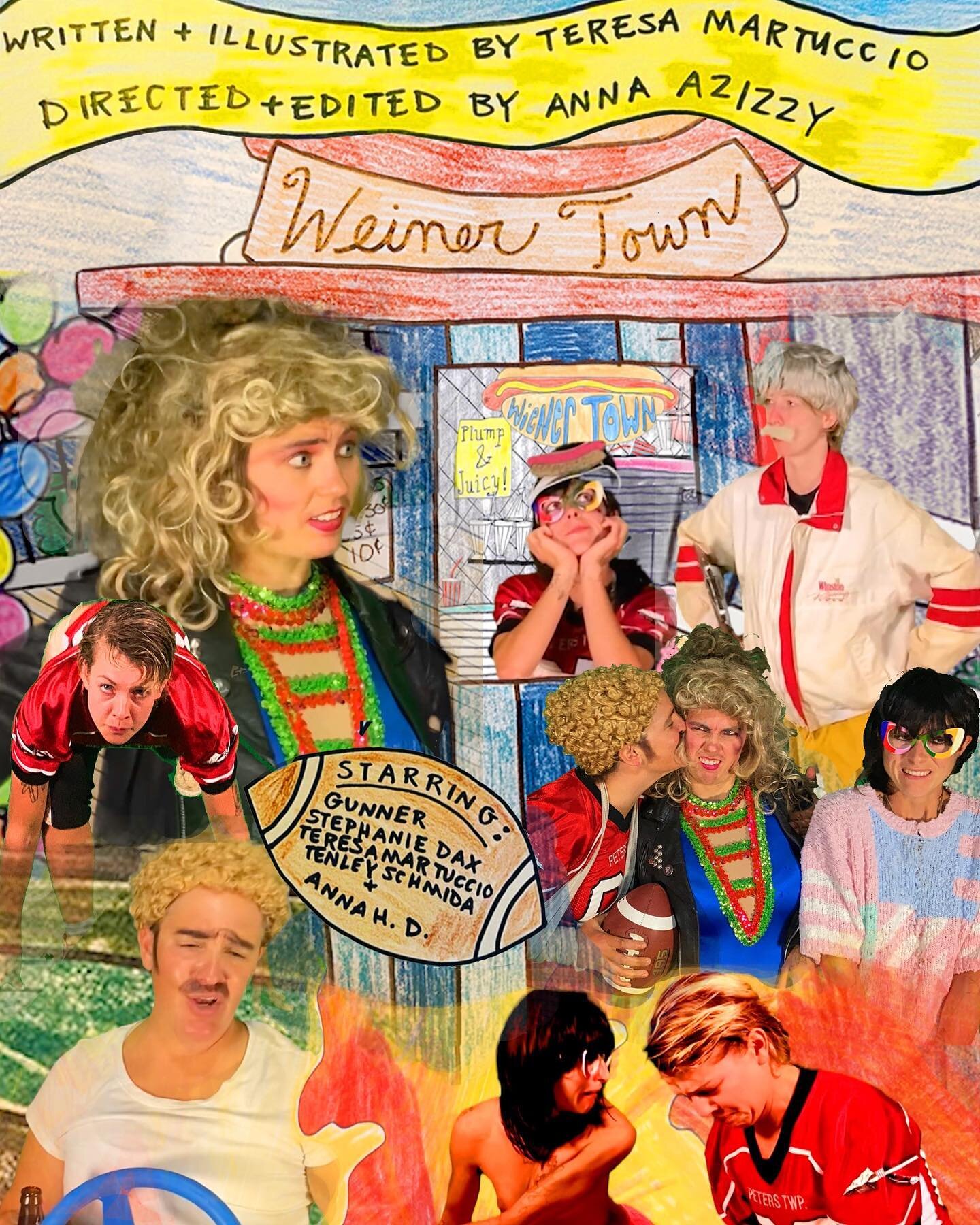 Wiener Town premiers TONIGHT at @theglitterboxtheater !! it was so freaking fun to adapt @captain_treebones play into a short film, and i'm super proud of and excited by the end result. filming was a ball, and editing was hundreds of hours over the s