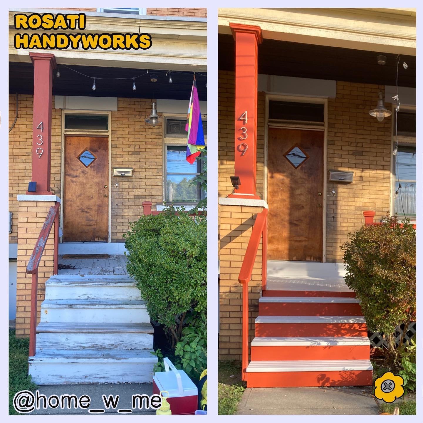 finished this porch remodel before the cold weather rolls in