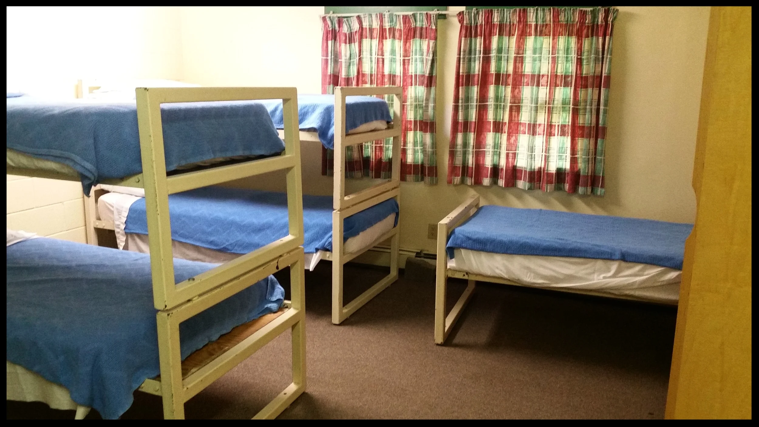 • Bed linens are included & changed weekly • Pillows and blankets are included • Domestic campers may bring own if they wish