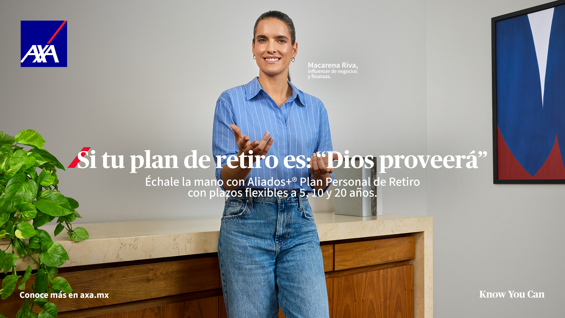 Maca Riva x Seguros Axa