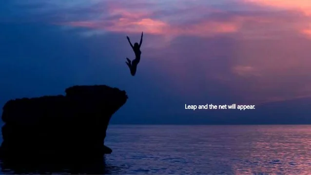 If you’re “playing it safe, you’re playing small” If you don’t jump you don’t have faith Leap and the net will appear Don’t have a plan B because it distracts from plan A I use to be a devout follower of the “Jump the Cliff” Crew. I happily followed all the entrepreneur rhetoric about leaping and not worrying about falling on my ass or to my death and while I do still have that kind of faith in myself and what I am doing, something was missing for me. When I didn’t leap, I felt like I was being judged (by other entrepreneurs, myself or those pesky books written by the experts!). When I heard that inner knowing telling me to go slower, smell the roses and maybe jump at a later date, I promptly said to that knowing, “Shut the hell up. I have some diving to do!” If I didn’t jump...I didn’t want to face the judging of myself that would come with it soooo yep I jumped and jumped and jumped to the chagrin of my coach who was a BIG fan of jumping. I didn’t care whether there was a net. I didn’t care whether I leaped to my death because I figured, “Hey it’s better to get in ring and risk death than to sit on the sidelines.” In many cases I think that’s true. In most cases. Ok, all cases. However, sometimes, you shouldn’t jump so fast. Sometimes it’s sexy to have a parachute on your back instead of leaping and blindly hoping a net will appear. These days, I am more of a fan of the strategic leap. When you listen to that inner guide saying, “Patience grasshopper. All things in due timing.” This leap feels even more exciting because it’s a leap with positive expectation, not hope. It’s a leap of planning and action, not flying by the seat of your pants. It’s a quality leap. A leap where you test, you ask, you refine, you set yourself up for success. Entrepreneurs don’t talk about this leap...but many of them do it. Behind the scenes. Yes it’s what I teach. And it’s what I live now. And you know what? There’s space in my life. There’s pleasure. There’s joy. There’s the excitement of launching something big but KNOWING I will be ok no matter the outcome. There’s a release of attachment. There’s expansiveness. It’s what we all strive for...but did anyone tell you that you don’t have to strive? When you take the strategic leap yes it’s scary. However, it’s less painful. The strategic leap may not give you the adrenaline rush of Cortisol… But you will get a hefty dose of endorphins. One of my clients recently launched her debut music single. We created the plan for the release, I supported her during it and the entire time I kept whispering (and sometimes yelling at her) “Do what feels good. Celebrate along the way. Acknowledge your small wins instead of racing to the finish line. I know that “so and so” suggested this but do you actually WANT do that?” So she took a leap. A big one. She was strategic and planned for pleasure. She had fun while putting the project together and took care of herself along the way. Result? - 15,000 views in 24 hours. No she didn’t have a huge list, thousands of followers or a big affiliate marketing push. In fact, she never asked anyone to share it at that time. But they did….over 250 times in that 24 hour period. That’s THOUSANDS of new people that listened to her music, through friend recommendations. The best kind. Oh and that huge release party everyone said she should have (but me)…She had a cookout at her house instead that to the turn of 75 people. No expensive venue or large marketing push to get people to come. No door minimums to contend with or nasty club owners. Just love, fun, pleasure and a ton of support. Even MORE than she would’ve had at a club. She has been all over the radio now and she’s getting some international press, managers and industry folk are paying attention. All because of the strategic leap. Yes she took the jump...a quality one, in divine timing. And now all else will be left to the Universe to figure out AND that’s how it should be. Whether you’re thinking of a big move, leaving your job, releasing a product or just going to the next evolution of who you are, I would suggest you take a minute and commit to the leap...but do it strategically. Plan out the steps, course correct and most importantly...follow what feels good. It’s the path that will lead you to what you want and the true connection you’re looking for. I do it. She did it. You can too. Now don’t get me wrong, If blind faith is your jam, I say go for it. However for me right now, cliffs are way more fun to jump when you know you have a string to pull and let out a parachute. ;-) The net will appear whether you strap on a parachute or go flying without one. Just remember, you can’t control the WHEN or the HOW of either. Either way you choose, just JUMP. You will only regret it if you don’t when you know you should. If you know someone who’s thinking of taking a leap or could use this, please share it with them. Also, connect with me on social media (IG or Facebook ) or comment below and let me know if you’re thinking of taking a leap I’d love to hear about it. Love you Fiercely, Jo-Ná