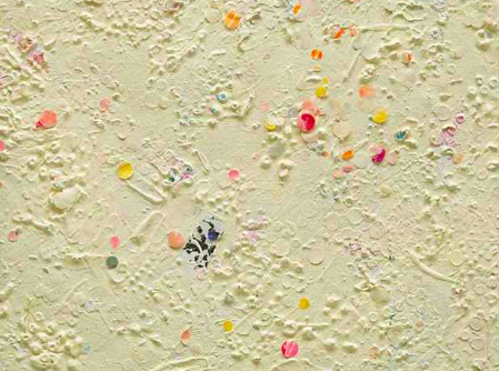 Howardena Pindell, Untitled #18 (detail), 1977.
