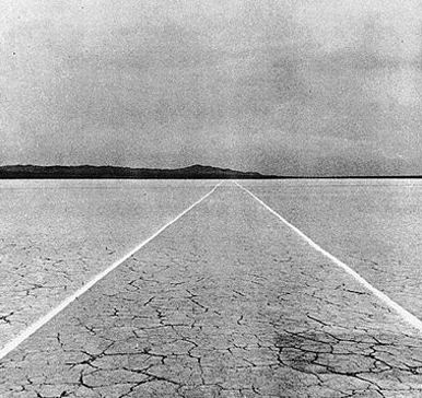 Walter De Maria, Mile Long Drawing. 1968.