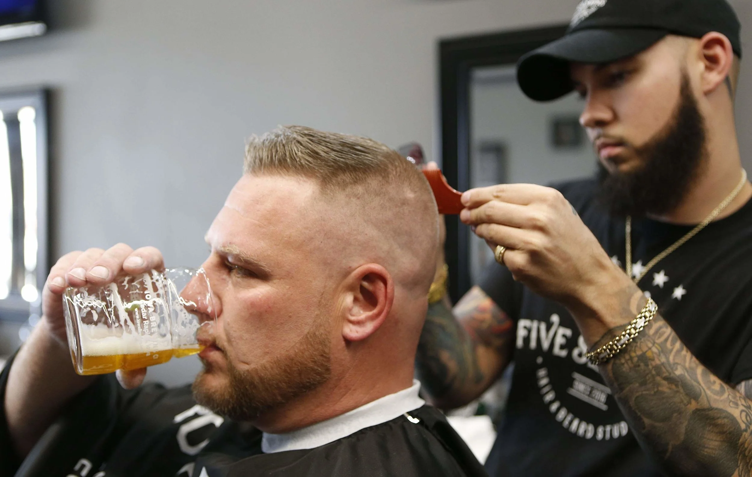 Guest Bartender - 5 Seasons Barber Shop