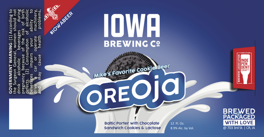 Our favorite Baltic Porter finished on America's #1 Cookie. Chocolaty and rich with a creamy finish. Treat yourself! O-R-E-Oja