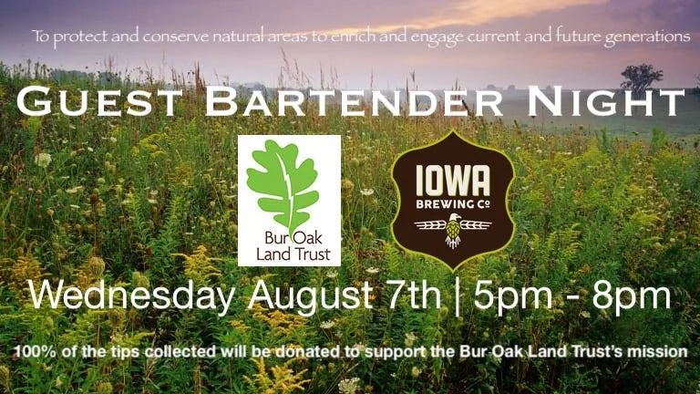 Guest Bartender Night: Bur Oak Land Trust