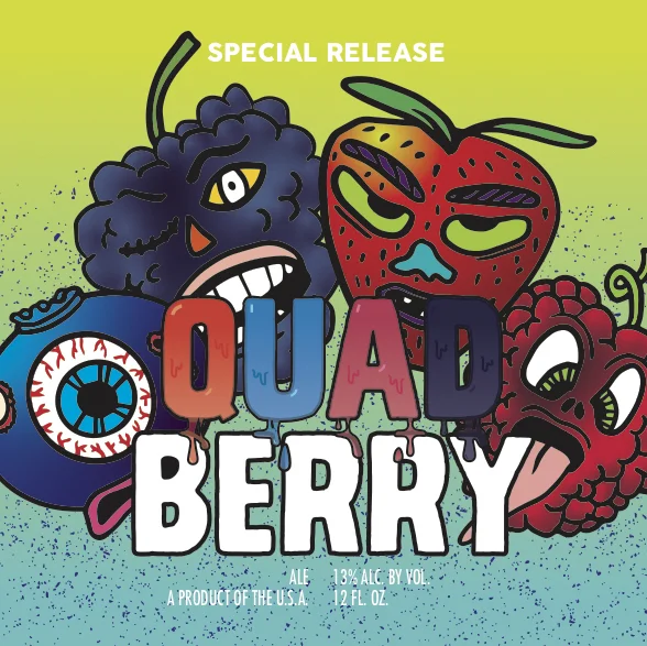 NEW BEER: Quad Berry w/ can release