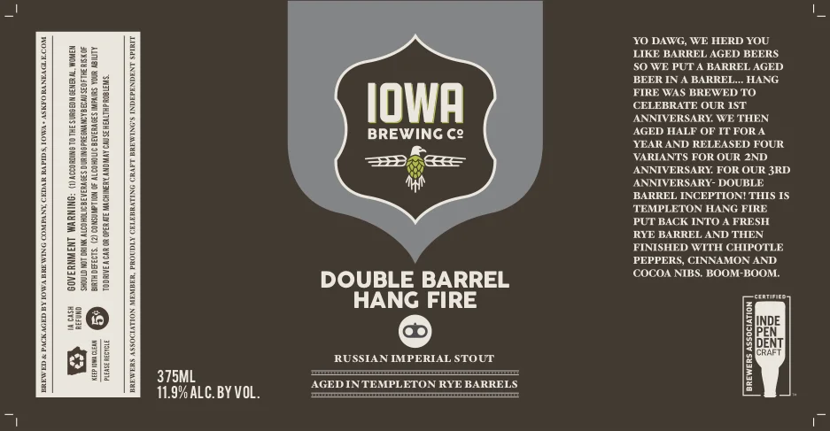Special Release: Double Barrel Hang Fire &amp; Barrel Aged Tripel Bottle Release