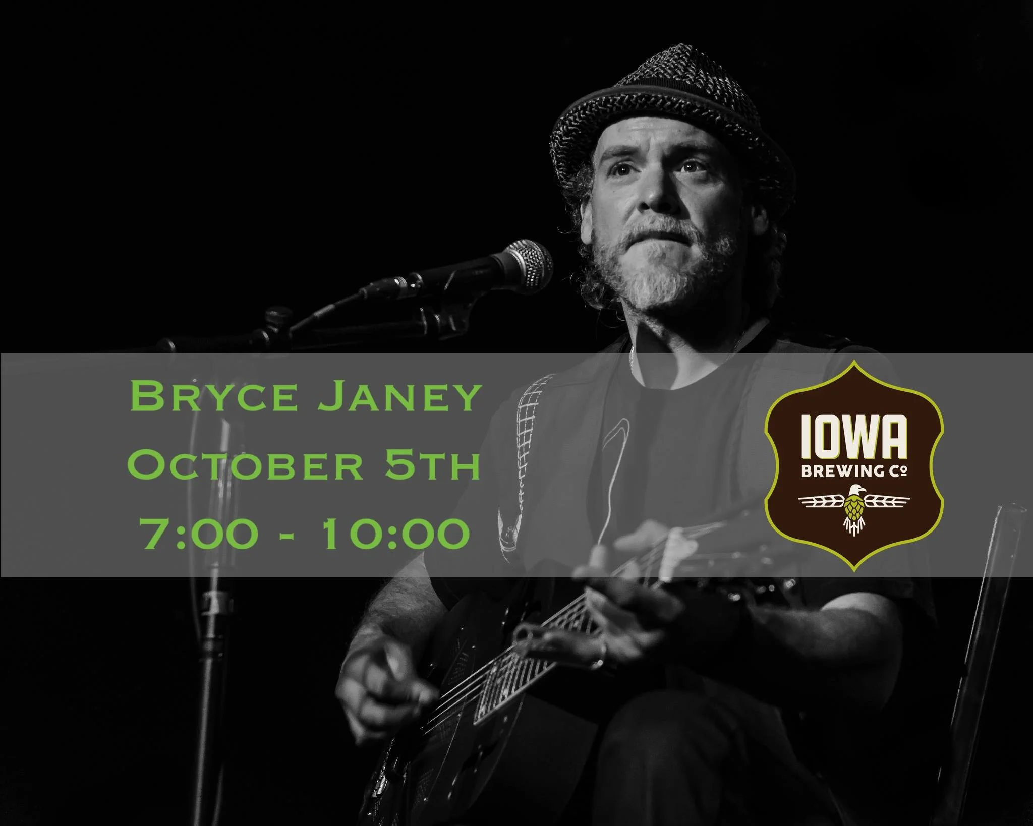 Live Music: Bryce Janey