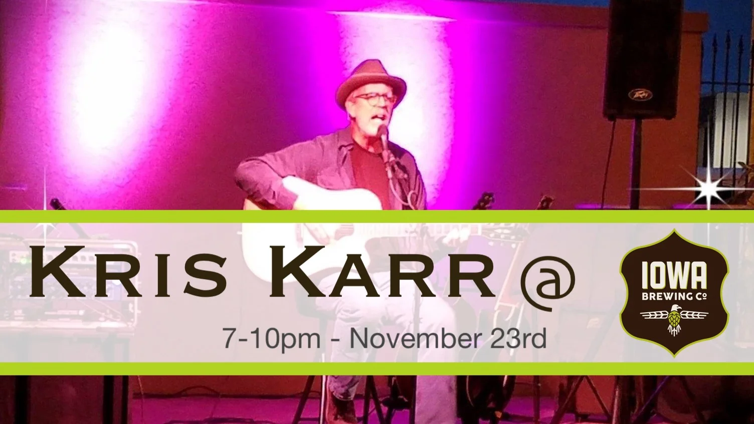 Kris Karr at Iowa Brewing Co.