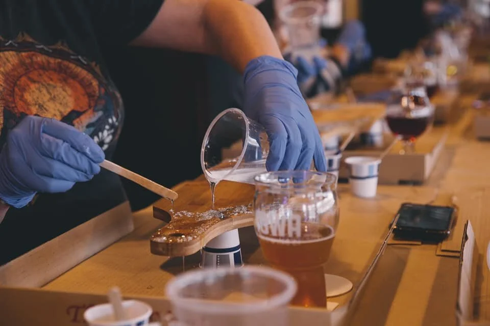 Resin Geode Workshop with Krewson Textiles