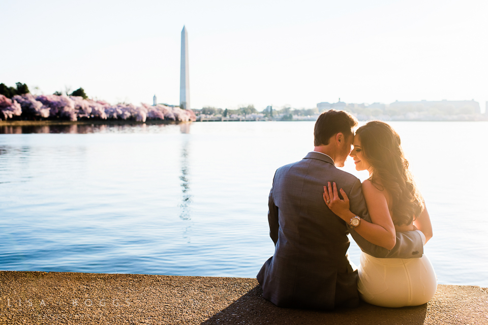 Cherry Blossom Washington, DC Engagement Session