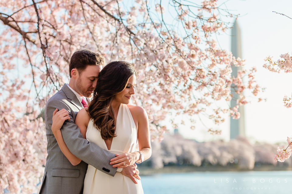 Cherry Blossom Washington, DC Engagement Session