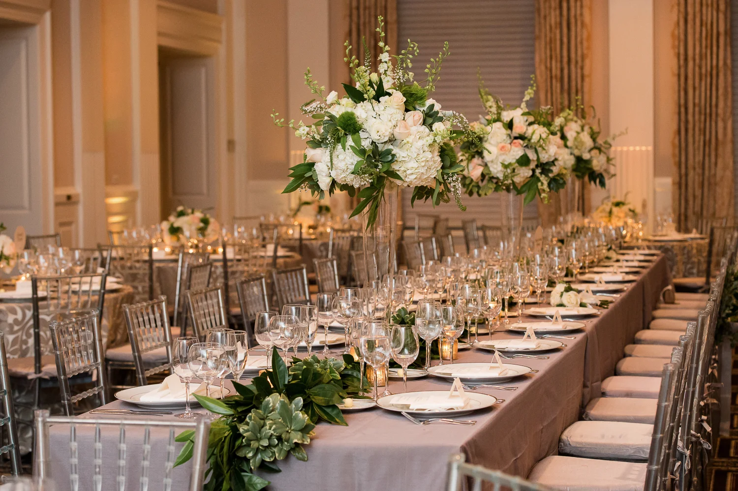 Winter Carnegie Institute Washington, DC Wedding