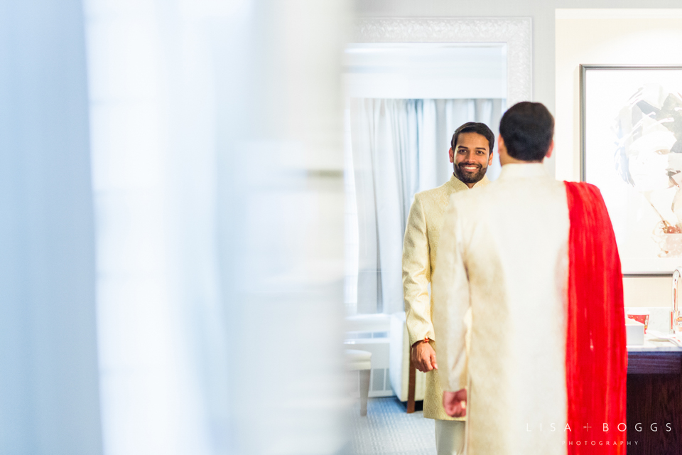 Tiffany and Vishal's Colorful Indian Fusion Wedding at the Mayfl