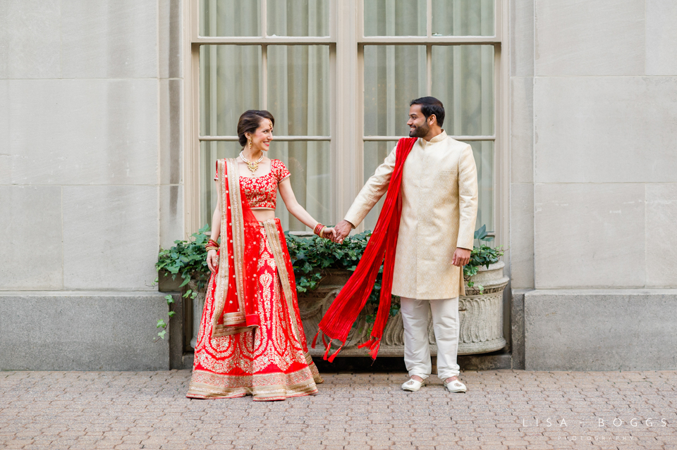 Tiffany and Vishal's Colorful Indian Fusion Wedding at the Mayfl