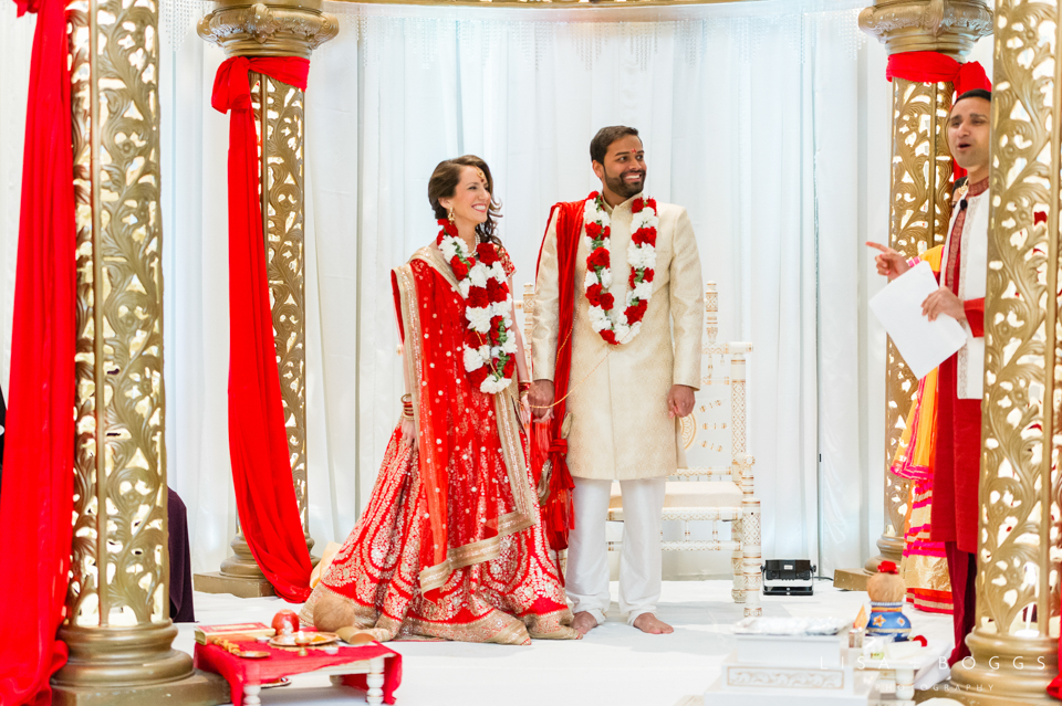 Tiffany and Vishal's Colorful Indian Fusion Wedding at the Mayfl