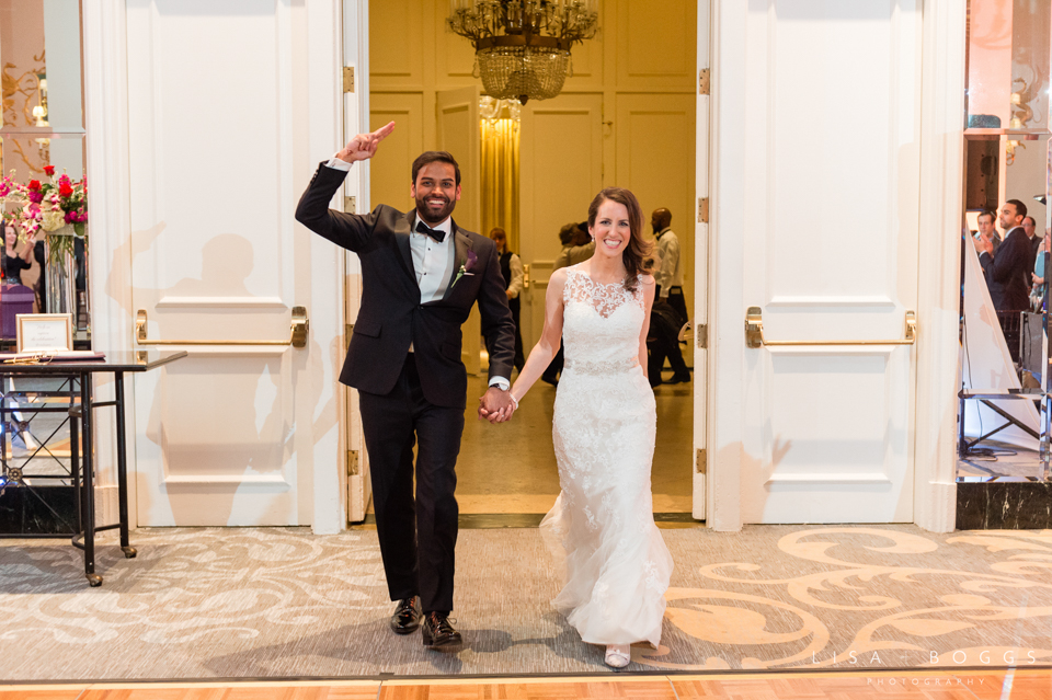 Tiffany and Vishal's Colorful Indian Fusion Wedding at the Mayfl