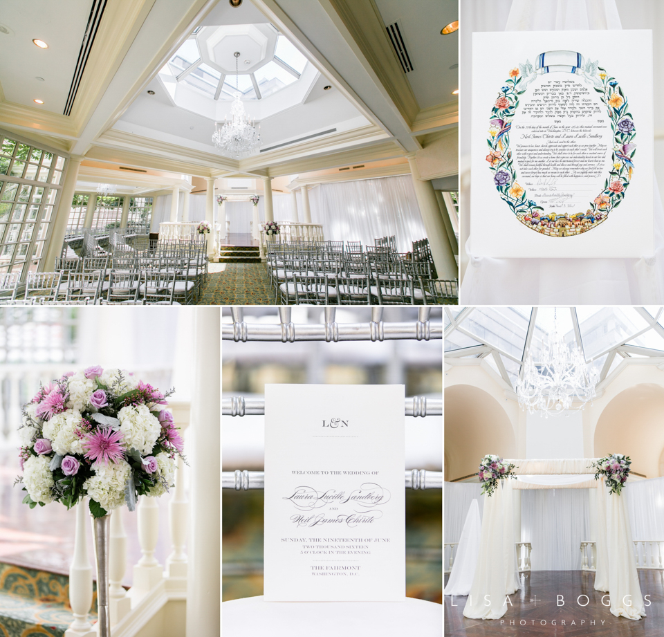 Laura and Neil's DC Fairmont Hotel Wedding