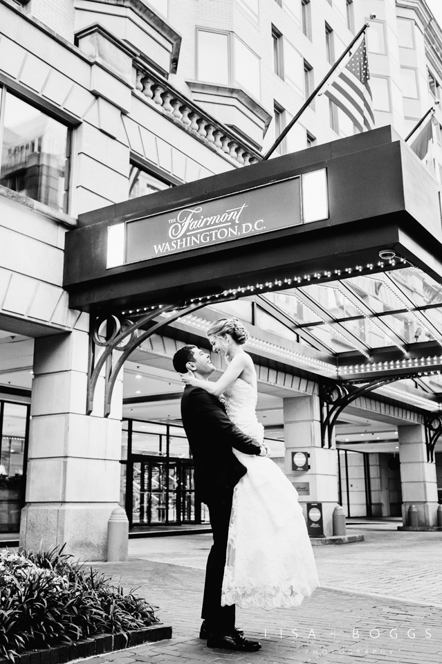 Laura and Neil's DC Fairmont Hotel Wedding