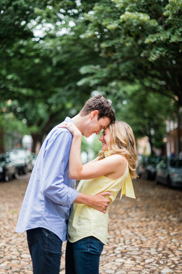 Nicole and Dave's Old Town Alexandria Engagements