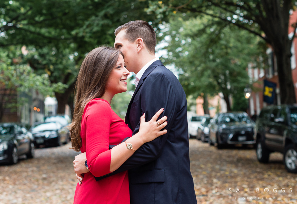 Allie & Connor Old Town Alexandria VA Engagements