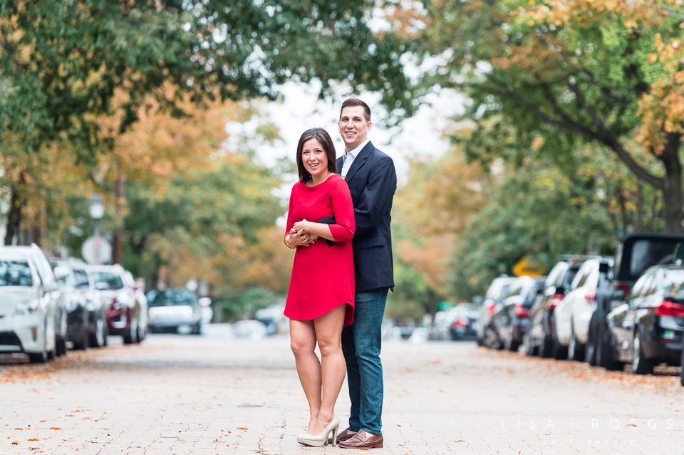 Allie & Connor Old Town Alexandria VA Engagements