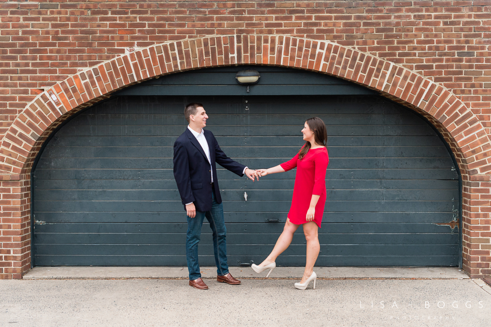 Allie & Connor Old Town Alexandria VA Engagements