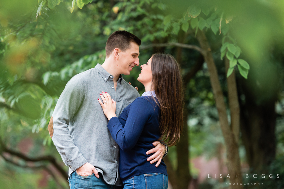 Allie & Connor Old Town Alexandria VA Engagements