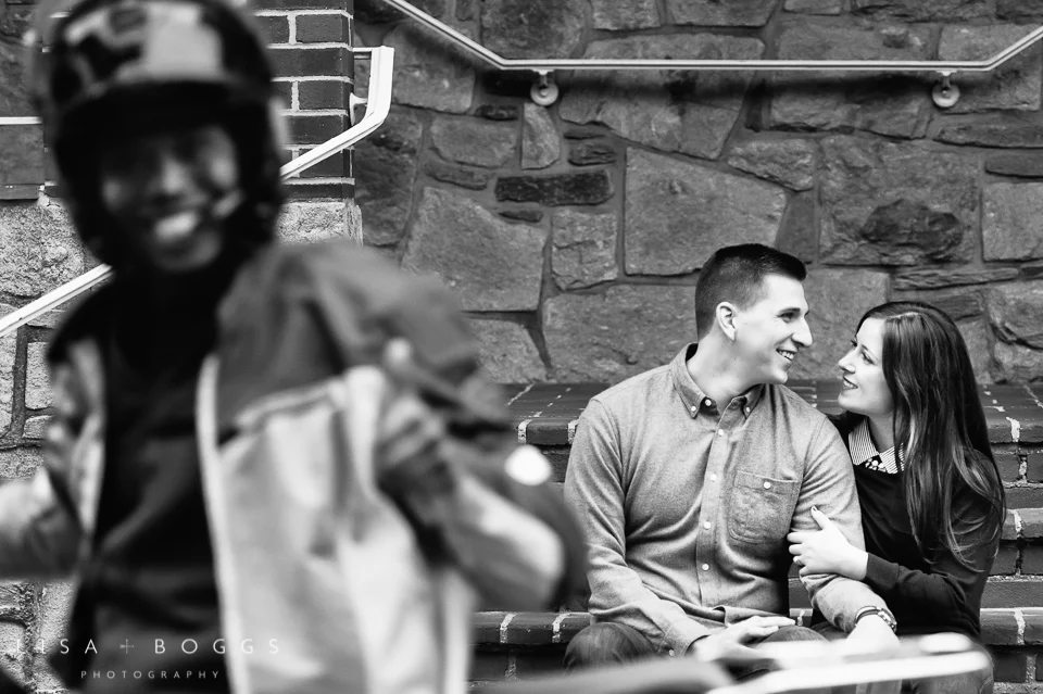 Allie & Connor Old Town Alexandria VA Engagements