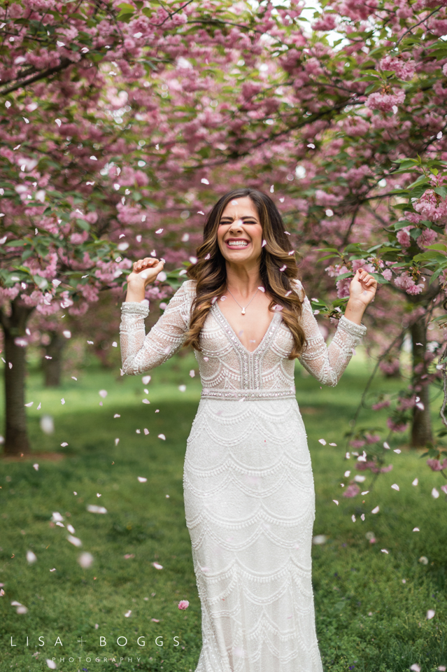 Nicole's DC Cherry Blossom Bridal Portraits 