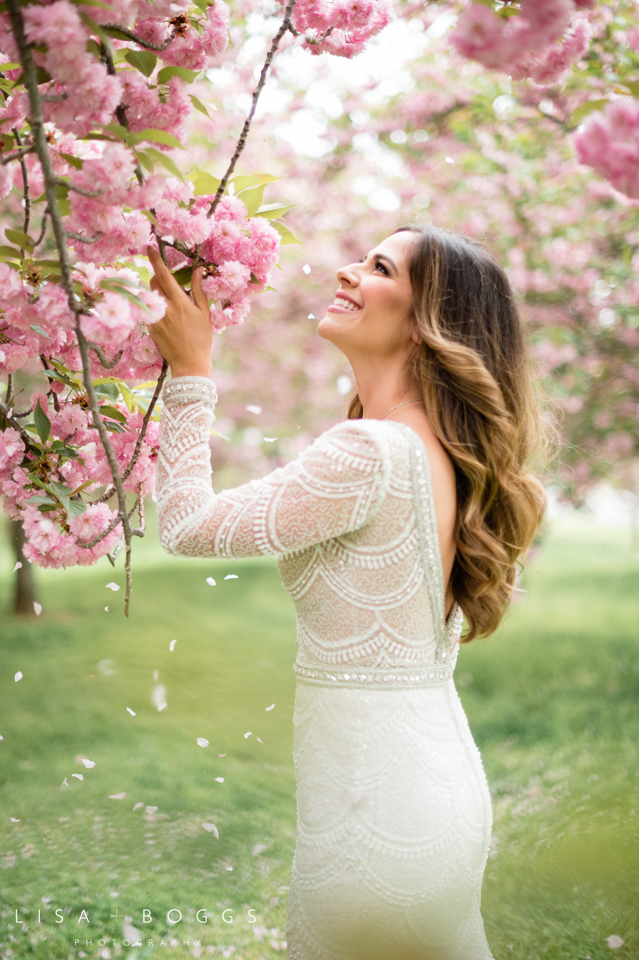 Nicole's DC Cherry Blossom Bridal Portraits 