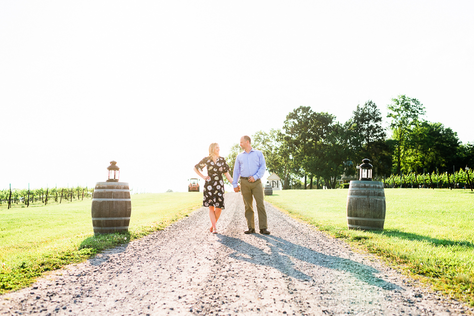 Patti & Ian's Engagements at Old House Vineyards