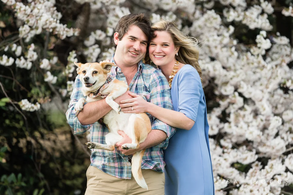 Courtney and Patrick celebrated their engagement with photos at