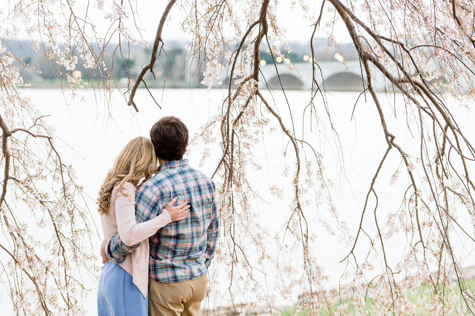 Courtney and Patrick celebrated their engagement with photos at 