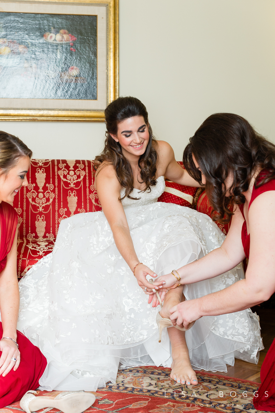 Natalie and Eddie's Holiday Baseball-Inspired Wedding at The Wil